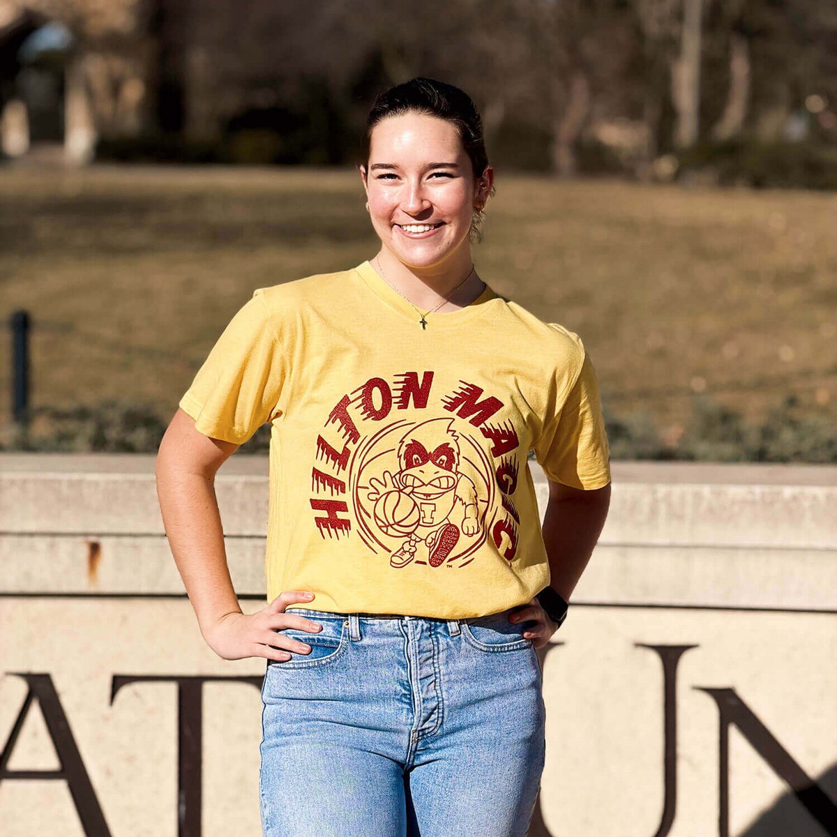 Homefield Basketball Cy Gold Hilton Magic T-Shirt